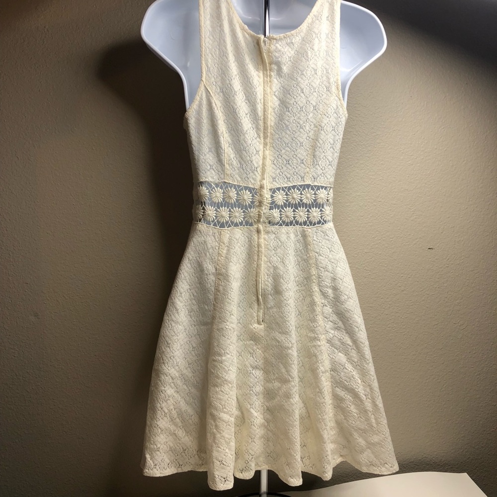 Free People Daisy Crotchet Lace Skater Dress - Picture 6 of 8